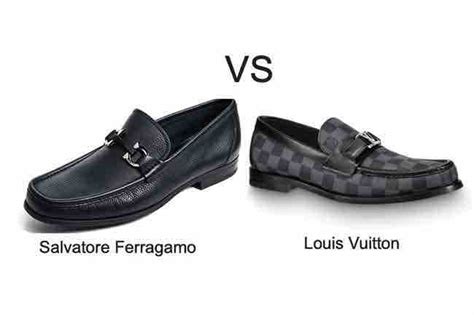 salvatore ferragamo vs louis vuitton